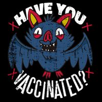 Have You Vaccinated Bat Short Acrylic Beanie