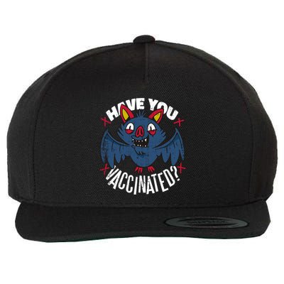 Have You Vaccinated Bat Wool Snapback Cap
