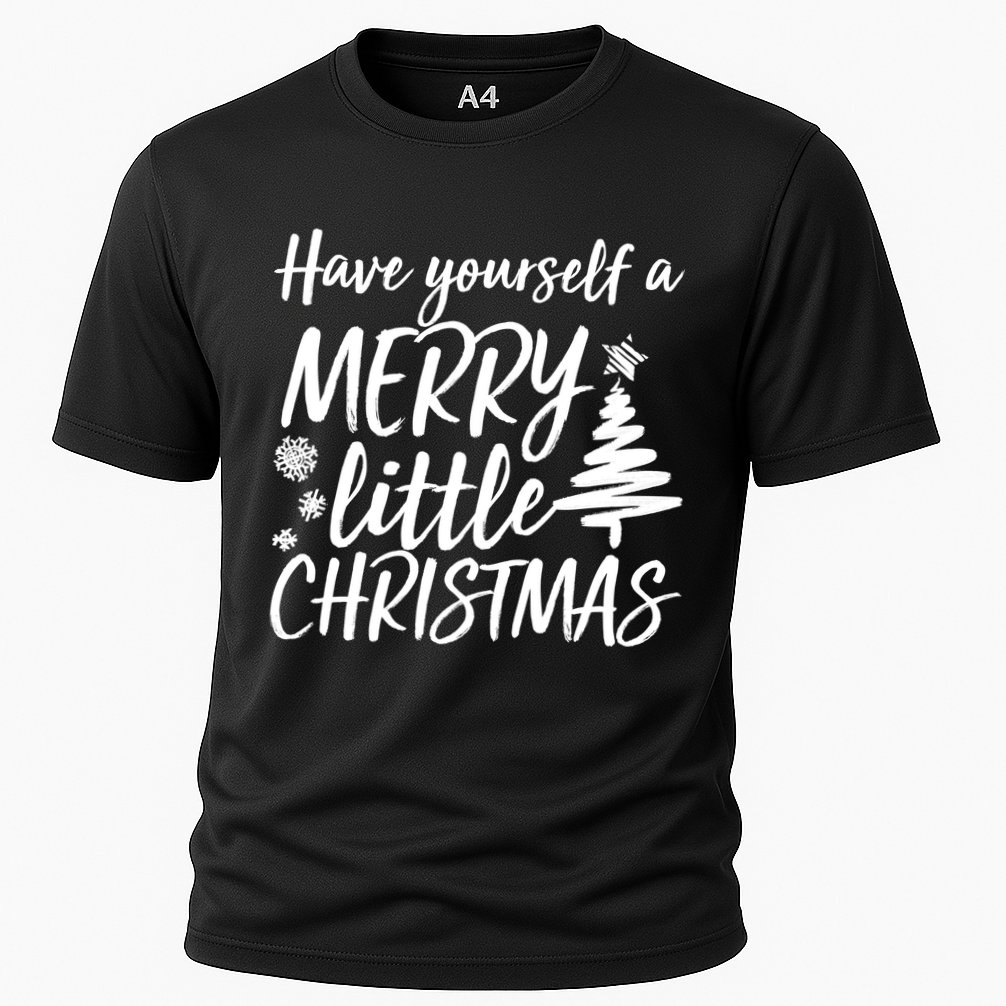 Have Yourself A Merry Little Christmas Cooling Performance Crew T-Shirt
