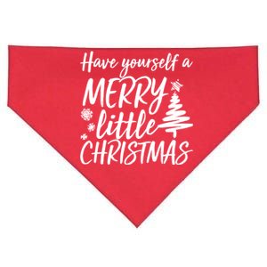 Have Yourself A Merry Little Christmas USA-Made Doggie Bandana