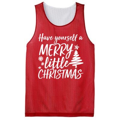 Have Yourself A Merry Little Christmas Mesh Reversible Basketball Jersey Tank