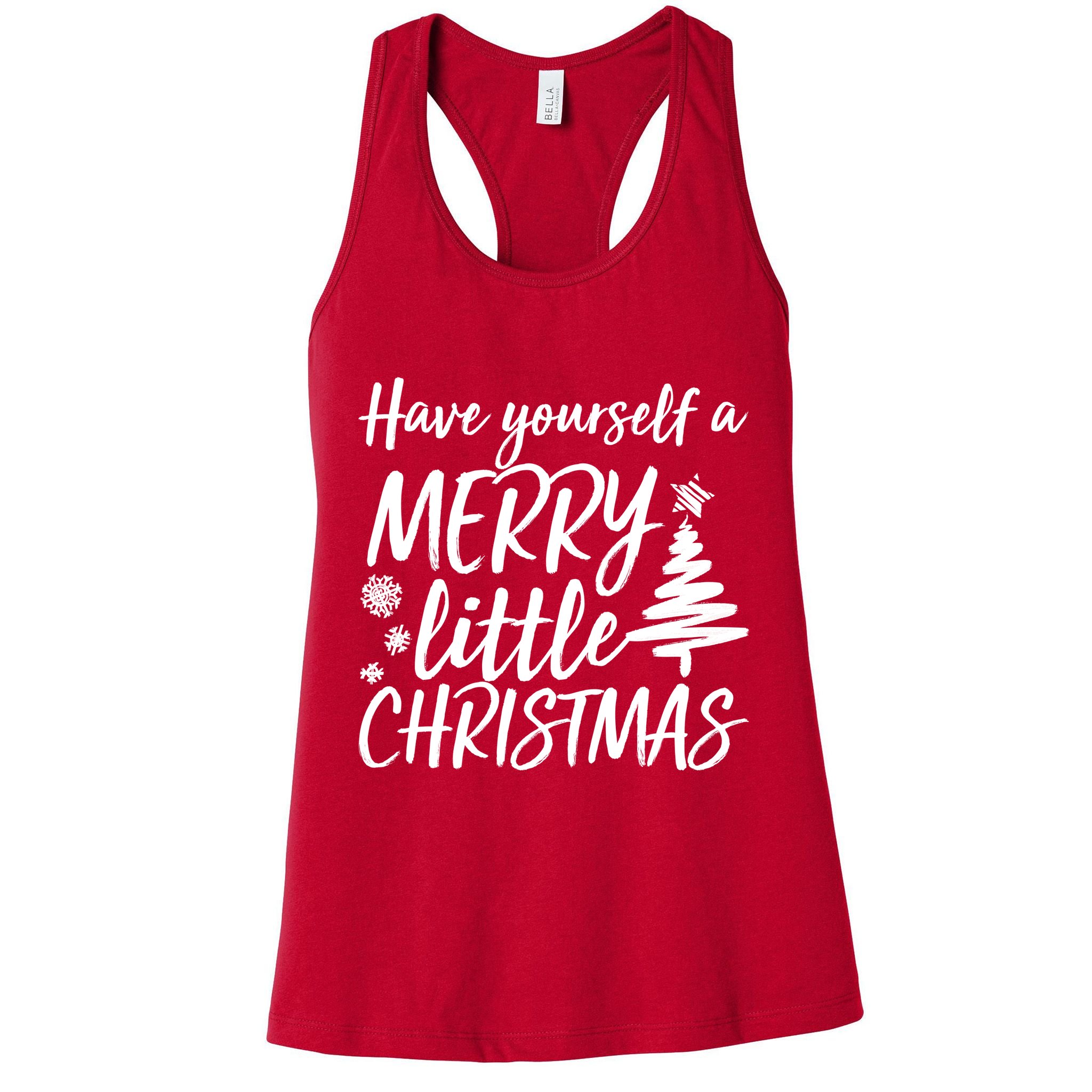 Have Yourself A Merry Little Christmas Womens Tank Top