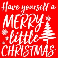 Have Yourself A Merry Little Christmas Women's V-Neck T-Shirt