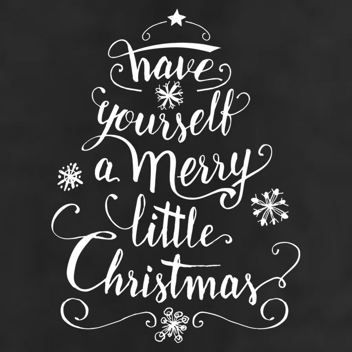 Have yourself a merry little Christmas graphic 11oz C Handle Ceramic Mug
