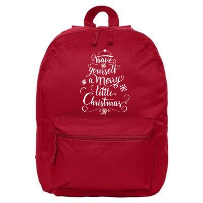 Have yourself a merry little Christmas graphic 16 in Basic Backpack