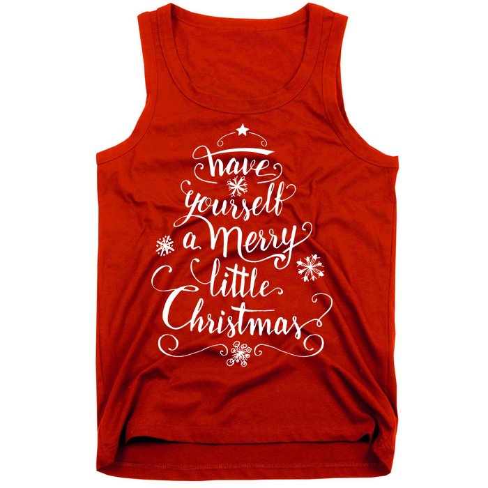 Have yourself a merry little Christmas graphic Tank Top