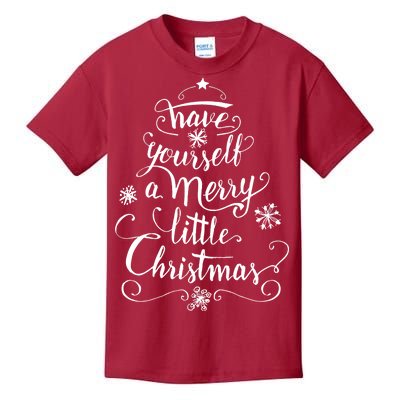 Have yourself a merry little Christmas graphic Kids T-Shirt