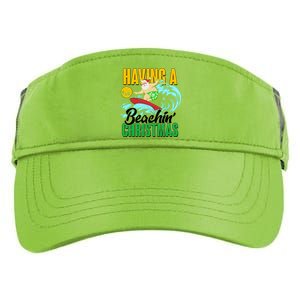 Having A Beachin' Christmas Adult Drive Performance Visor