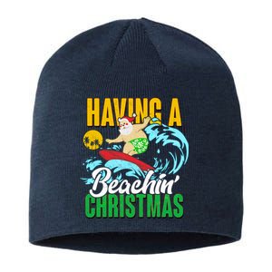 Having A Beachin' Christmas Sustainable Beanie