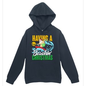 Having A Beachin' Christmas Urban Pullover Hoodie