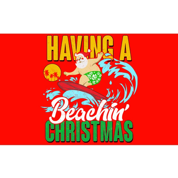 Having A Beachin' Christmas Bumper Sticker