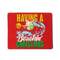 Having A Beachin' Christmas Mousepad