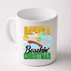 Having A Beachin' Christmas Coffee Mug