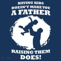 Having Kids Doesn't Make You A Father Raising Them Does Zip Tote Bag