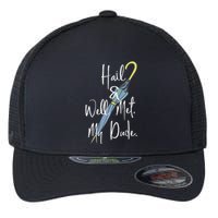 Hail And Well Met My Dude Umbrella Flexfit Unipanel Trucker Cap
