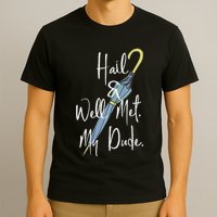 Hail And Well Met My Dude Umbrella T-Shirt