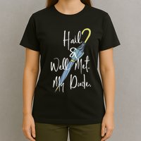 Hail And Well Met My Dude Umbrella T-Shirt