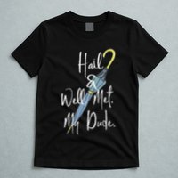 Hail And Well Met My Dude Umbrella T-Shirt