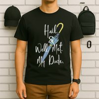 Hail And Well Met My Dude Umbrella T-Shirt