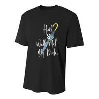 Hail And Well Met My Dude Umbrella Youth Performance Sprint T-Shirt