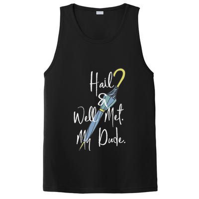 Hail And Well Met My Dude Umbrella PosiCharge Competitor Tank