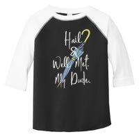 Hail And Well Met My Dude Umbrella Toddler Fine Jersey T-Shirt
