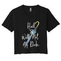 Hail And Well Met My Dude Umbrella Crop Top
