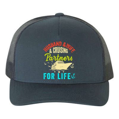 Husband And Wife Cruise Partners For Life 2024 Cruising Yupoong Adult 5-Panel Trucker Hat