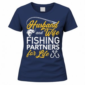 Husband and wife fishing partners for life Women's T-Shirt