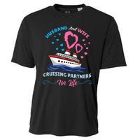 Husband And Wife Cruising Partners For Life Cooling Performance Crew T-Shirt