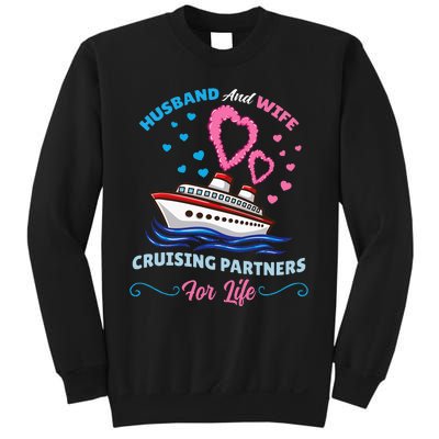 Husband And Wife Cruising Partners For Life Sweatshirt