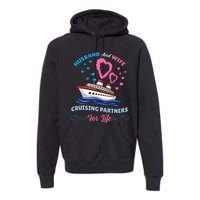 Husband And Wife Cruising Partners For Life Premium Hoodie