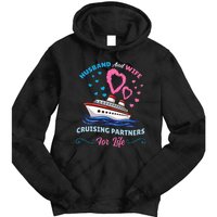 Husband And Wife Cruising Partners For Life Tie Dye Hoodie