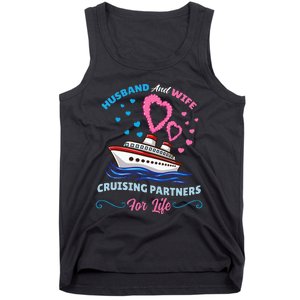 Husband And Wife Cruising Partners For Life Tank Top