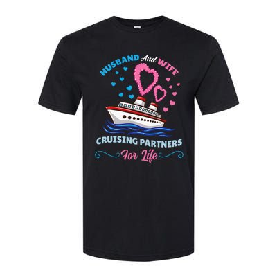 Husband And Wife Cruising Partners For Life Softstyle® CVC T-Shirt