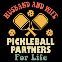Husband And Wife Pickleball Partners For Life 16 in Basic Backpack