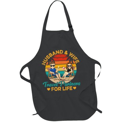 Husband And Wife Travel Partners For Life Beach Traveling Apron