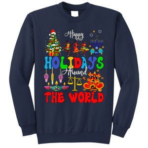 Holidays Around World Xmas Hanukkah Kwanzaa Diwali New Year Sweatshirt