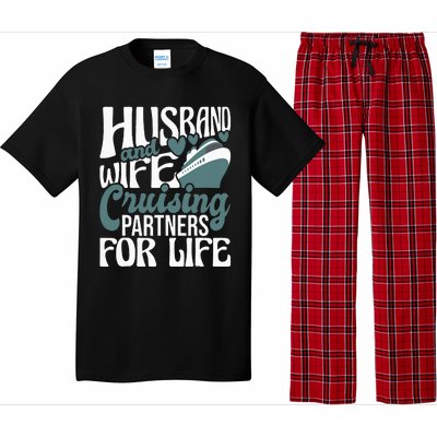 Husband And Wife Cruising Partners For Life Cruiser Cruise Pajama Set