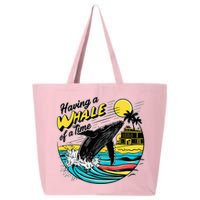 Having A Whale Of A Time Funny Humorous Beach 25L Jumbo Tote