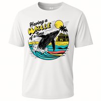 Having A Whale Of A Time Funny Humorous Beach Performance Shirt