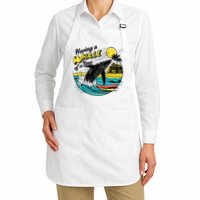 Having A Whale Of A Time Funny Humorous Beach Apron
