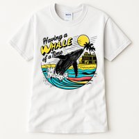 Having A Whale Of A Time Funny Humorous Beach Tall T-Shirt