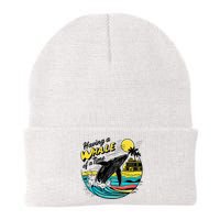 Having A Whale Of A Time Funny Humorous Beach Beanie