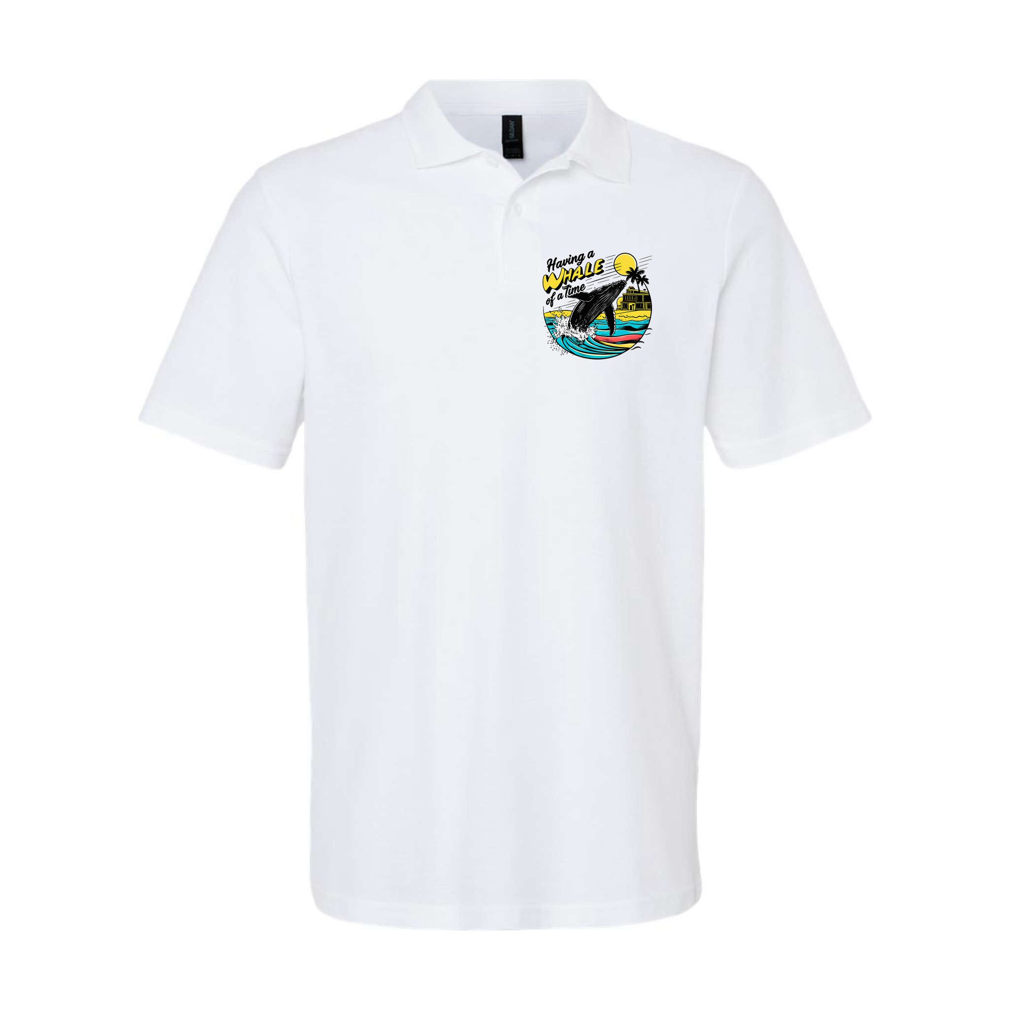 Having A Whale Of A Time Funny Humorous Beach Polo