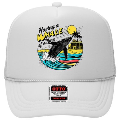 Having A Whale Of A Time Funny Humorous Beach Hat