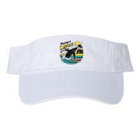 Having A Whale Of A Time Funny Humorous Beach Visor