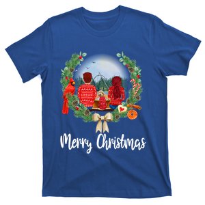 Husband And Wife Fishing Partner Family Matching Christmas Meaningful Gift T-Shirt