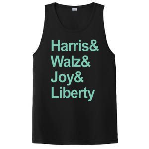 Harris And Walz And Joy And Liberty PosiCharge Competitor Tank