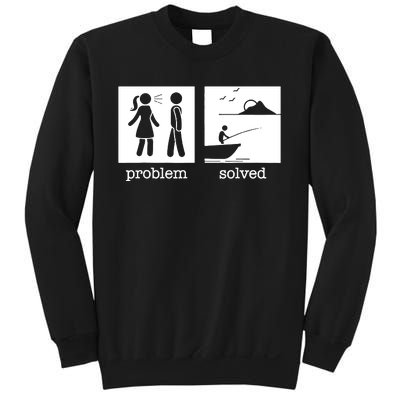 Husband And Wife Fishing Partners For Life Fisherman Couple Sweatshirt